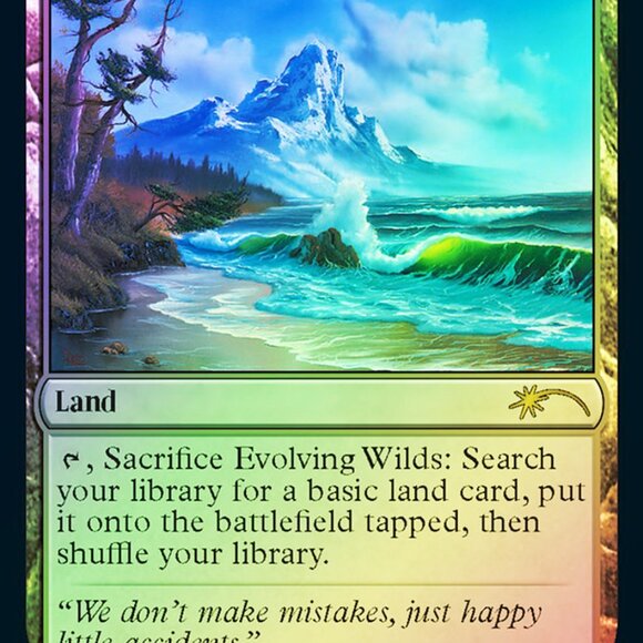 Bob Ross Magic The Gathering Secret Lair Foil Edition. Box Opened Cards Sealed. - Picture 9 of 9